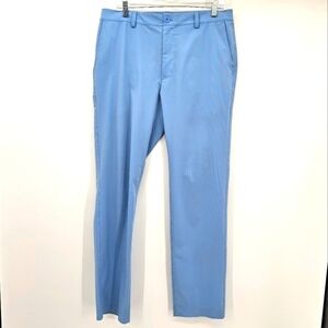 Vineyard Vines flat front polyester spandex active golf pants men's size 34x32